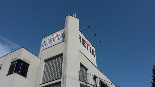 Malba loga Retia Pardubice